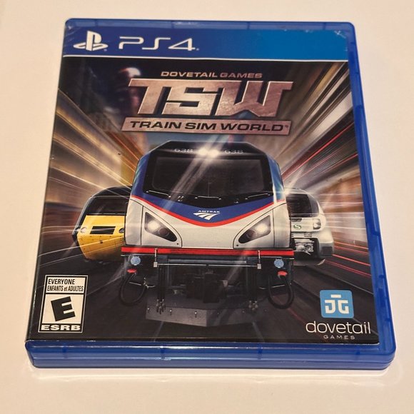 Train Sim Word Sony PS4 Sony Playstation 4 Complete in Box Without Manuals - Picture 1 of 3